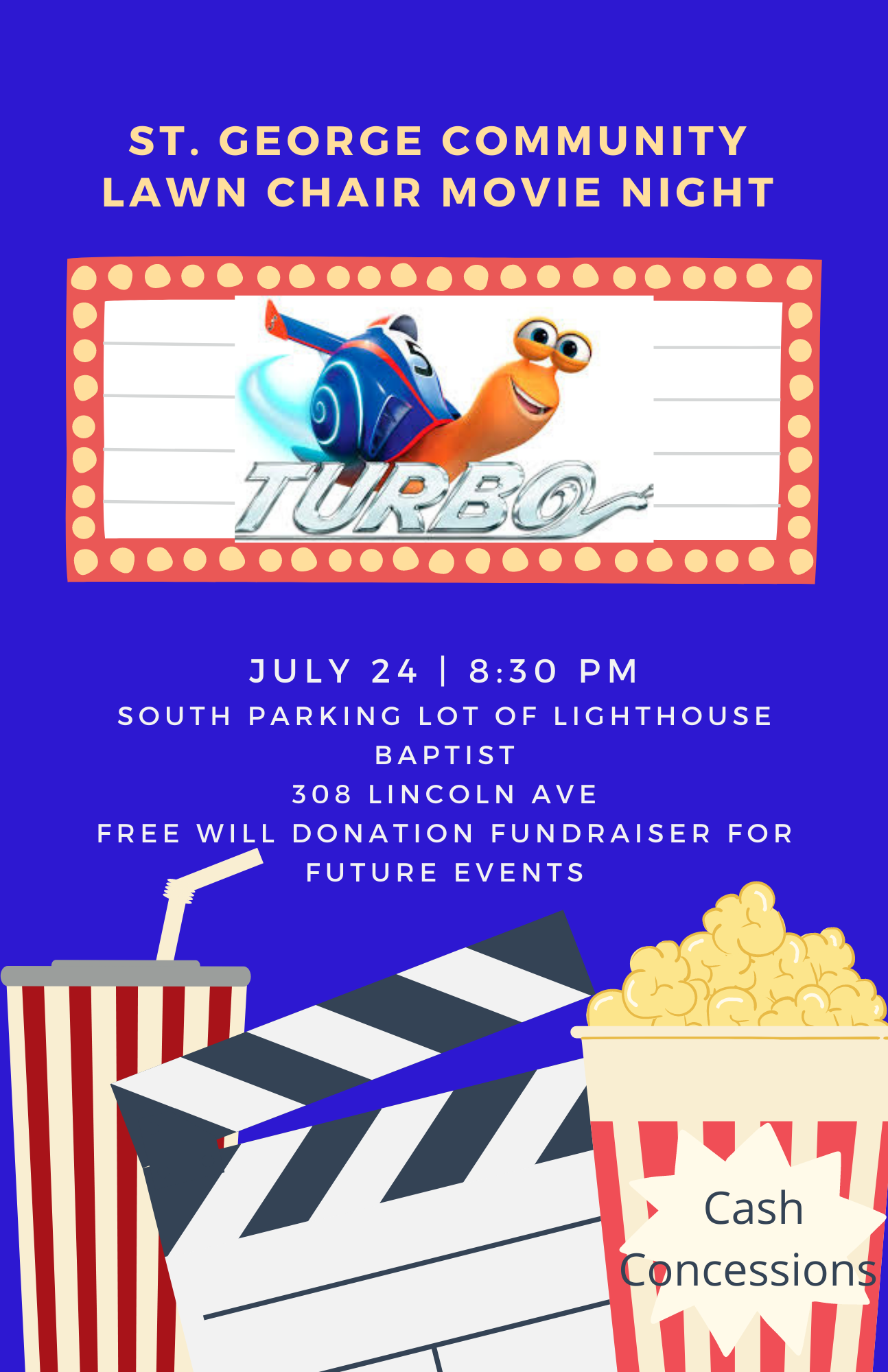 Lawn Chair Movie Night - News Image